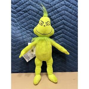 The Grinch Plush 14” Dr. Seuss by Franco Manufacturing Faux Fur Toy